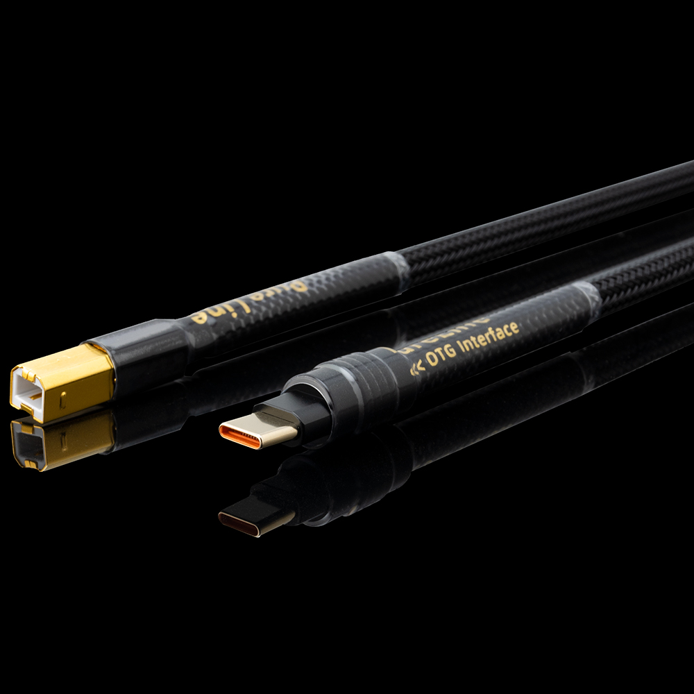 Mogami Usb Dac Otg Cable Lightning Type C To Type B Hifi Data Audio Digital Cable for Mobile Phone Sound Card Power Amplifier: black / 0.8m