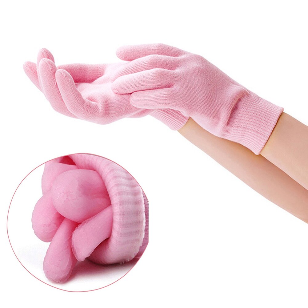Elecool 1 par gel spa fuktgivande handskar handmask torr hård hud handvård fuktgivande handske handreparationsverktyg tslm 2