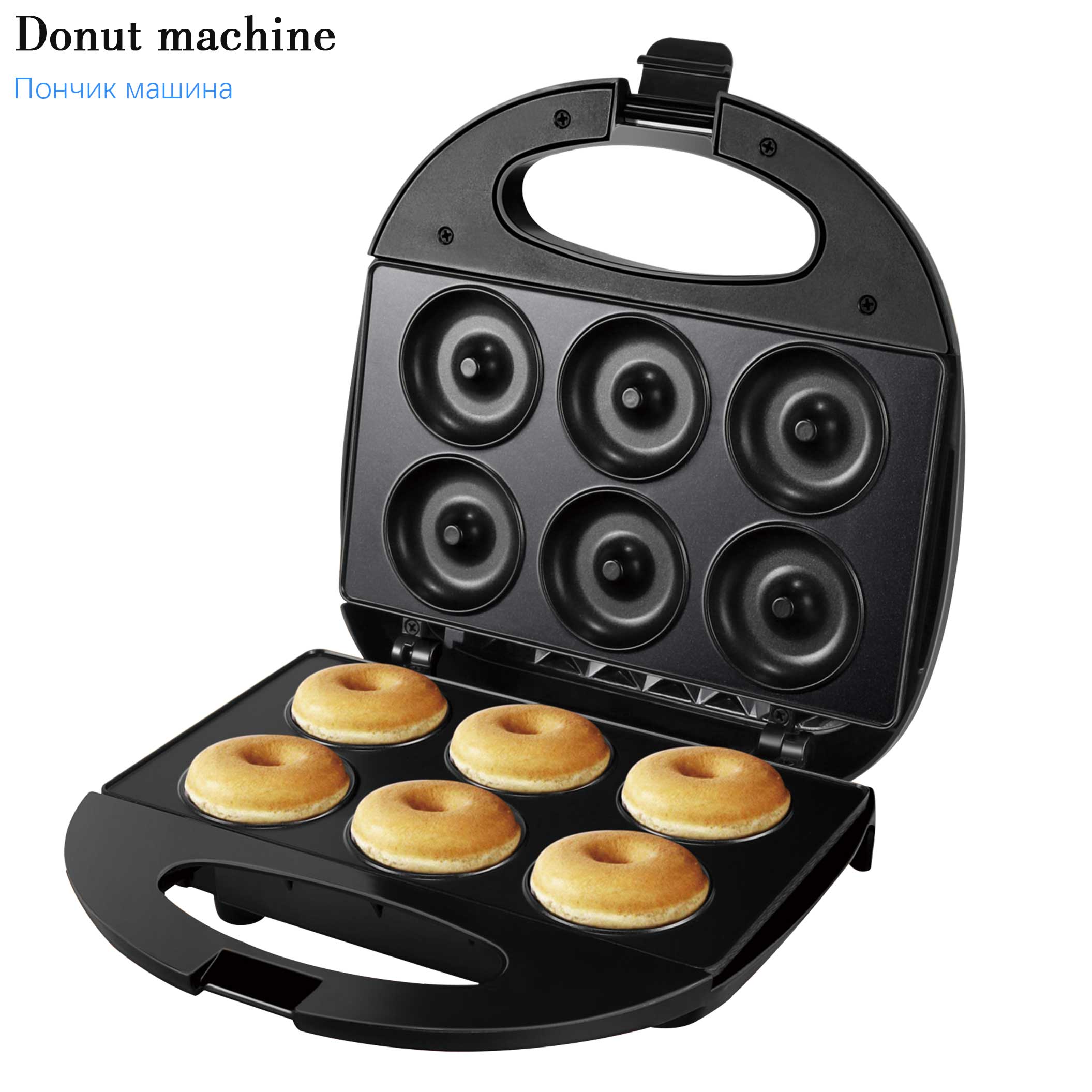 750W Elektrische Wafels Maker Sandwich Maker DIY Donut Maker Machine Ontbijt Wafel Machine Bakken Pan non-stick 220V Sonifer: SF6066 / EU
