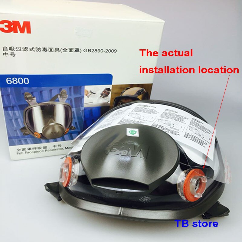 3M 6895 Breathing hole washer 6100/6200/6800 Leakproof Protect the gasket prevent Toxic gas Gasket