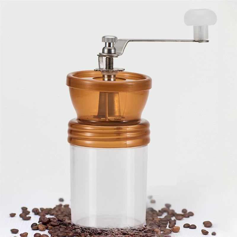1pc handmatige koffiemolens, bonenmaler, handkoffiemolen, koffiezetapparaat, koffiezetapparaten, reiskamp