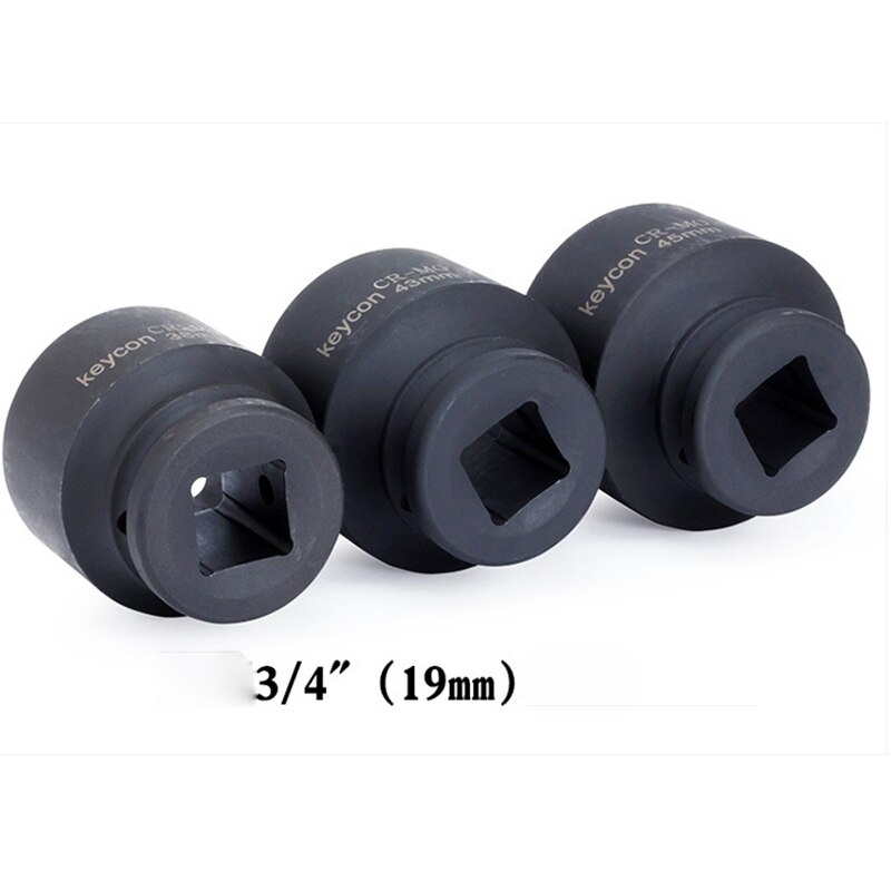 3/4 "prise à Impact robuste 41-65MM Hex noir prises d'air métrique mur profond Air Adopter jeu de douilles à Impact clé de réparation automatique