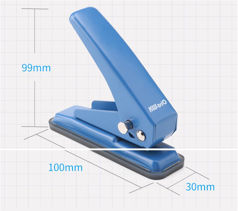 20-page Single Hole Punching Machine Loose-leaf Paper Punching and Binding Machinepaper Puncher Scrapbooking Punchers