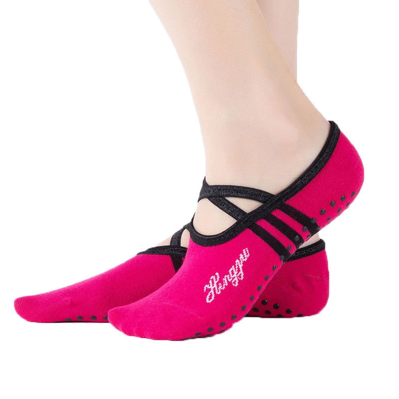 Vrouwen Yoga Sokken Antislip Sokken Met Siliconen Grip Ademend Zachte Premium Katoen Sport Sok Voor Pilates Ballet Barre