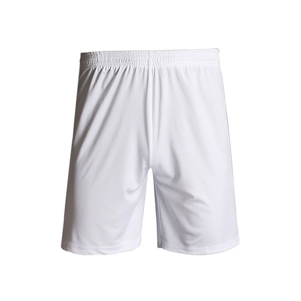 Gym Running Training Sports Breathable Athletic Solid Quick Dry Fitness Elastic Waist Casual Jogging Football Men Shorts