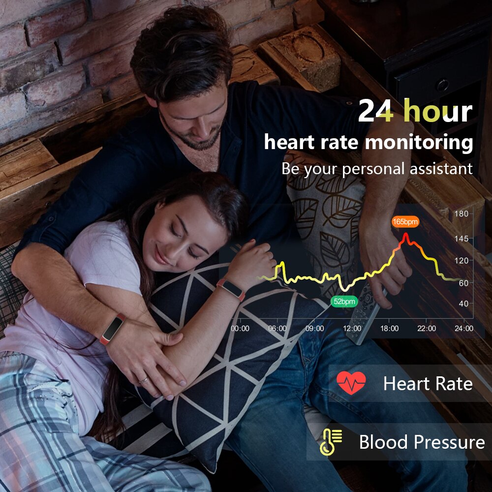 MoreFit Bracelet de Fitness intelligent fréquence Grandado