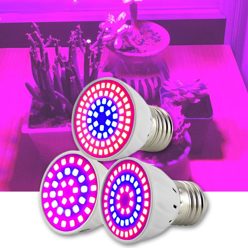 Bulb 3 Hoofd Lampen Cultivo Plant Grow Light Rood Blauw Licht Voor Hydro Groei Lamp Growbox Led Indoor Kas Fitolampy