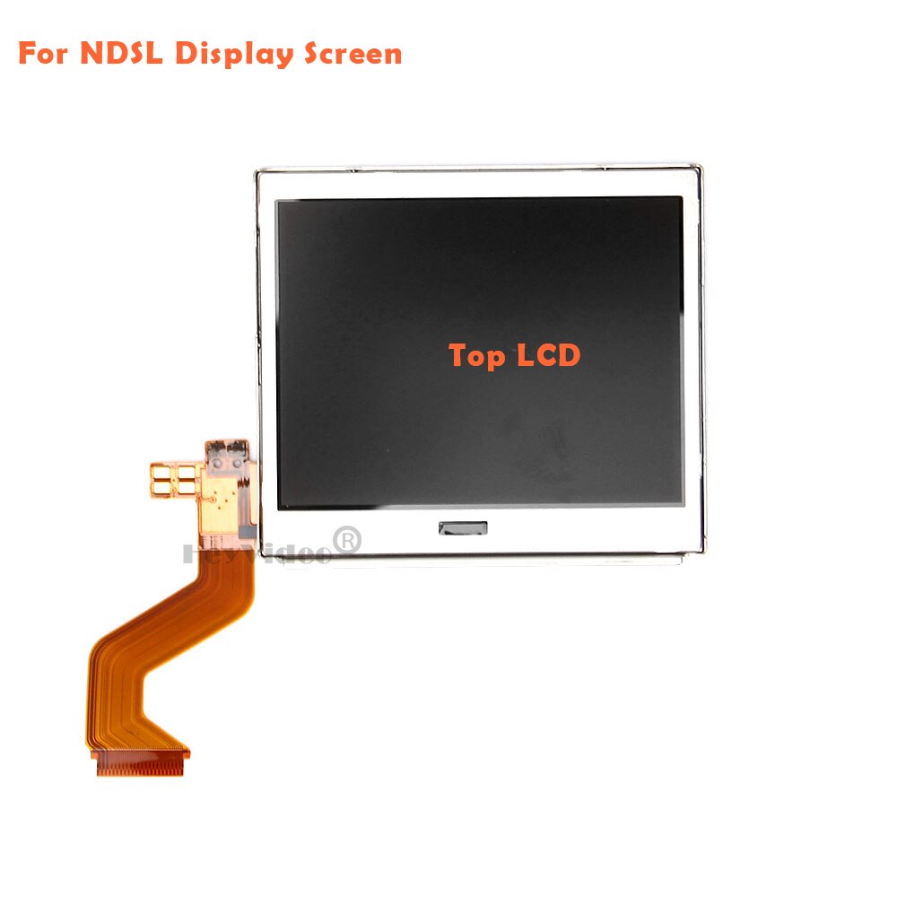Top/Bottom LCD Display Screen Replacement for Nintendo DS Lite DSL for NSDL Touch Screen Digitizer Glass: TOP Screen