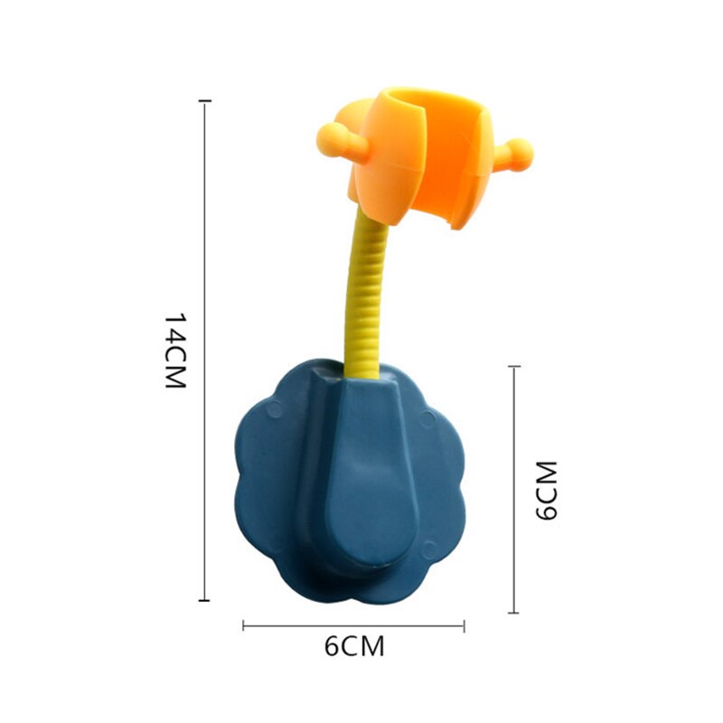 Sturdy shower base shower bracket free perforation adjustable shower bracket universal 360° adjustable bathroom shower TSLM1