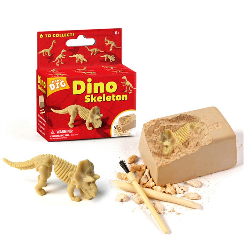 Educatief Dinosaurus Fossiel Opgraving Speelgoed Archeologische Graven Speelgoed Diy Montage Model Speelgoed Voor Kinderen Kids Speelgoed Dinosaurus