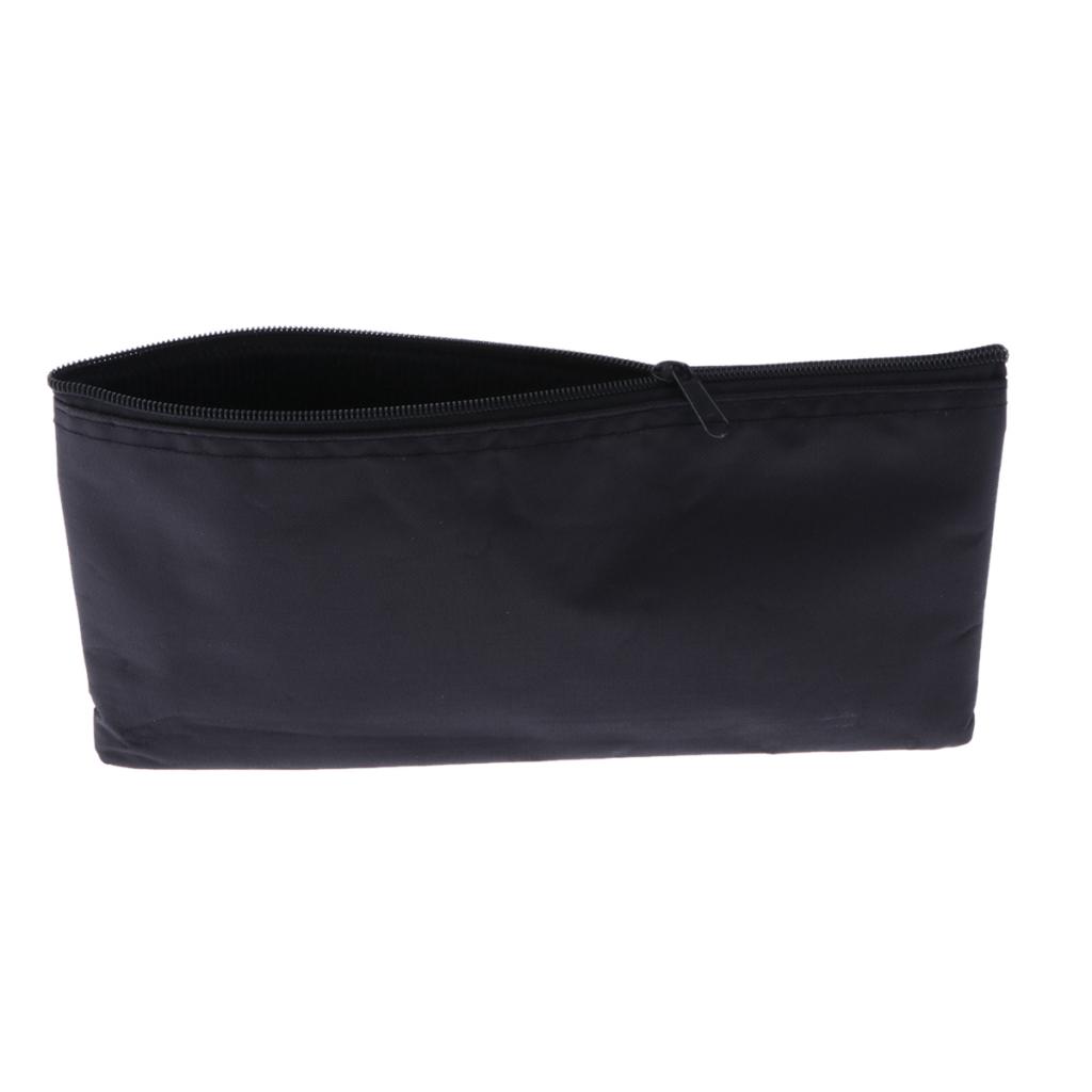 Premium Rits Mic Beschermende Tas Microfoon Opslag Pouch Accessoire Zwart