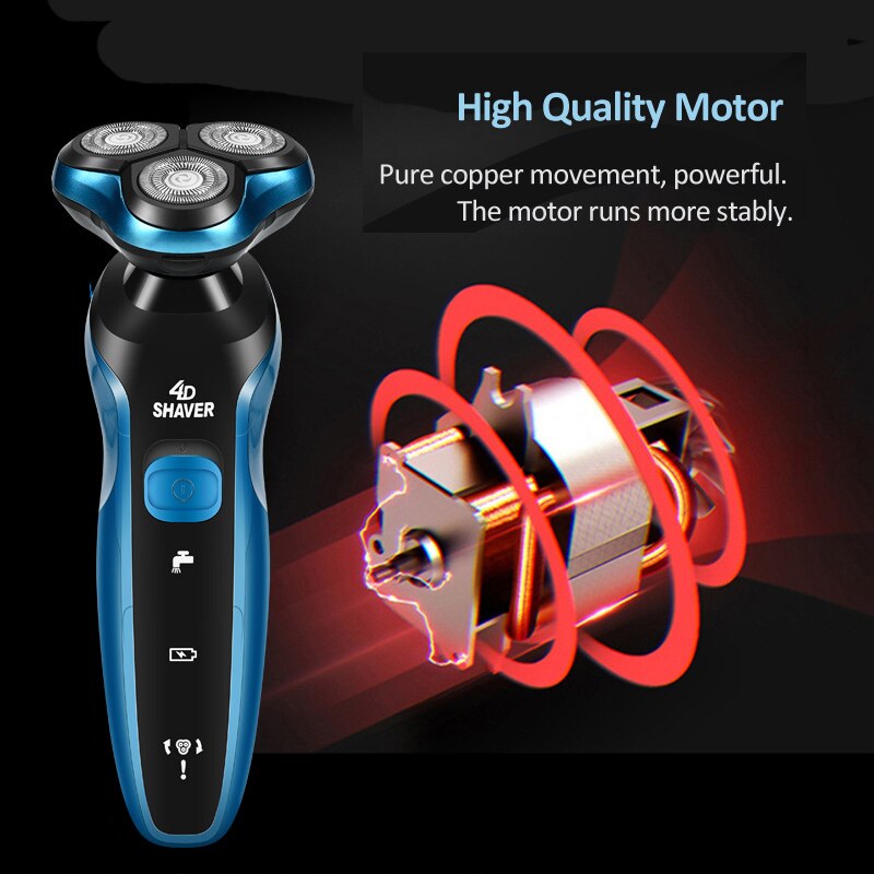 3D Floating Electric Shaver Washable Men Razor USB Charging Beard Trimmer 110V/220V Shaving Machine 41