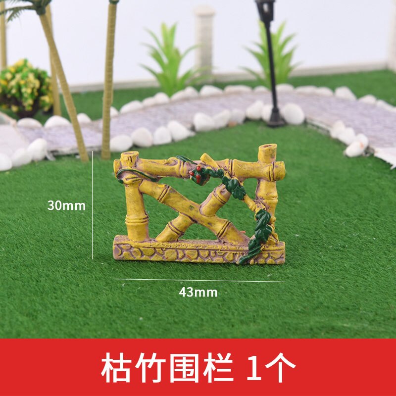 5 stücke Treppen Geländer Modell Gebäude Modell Treppen Geländer Szene Mehrfarben Modell Diagonale Leitplanke Für Zug Layout Zaun: Dead bamboo