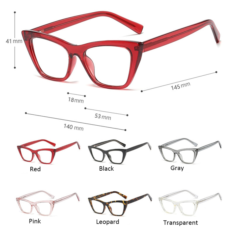 Frauen gläser Platz Brille Rahmen Weiblichen Klar Optische Computer transparent brillen Einrahmer frau