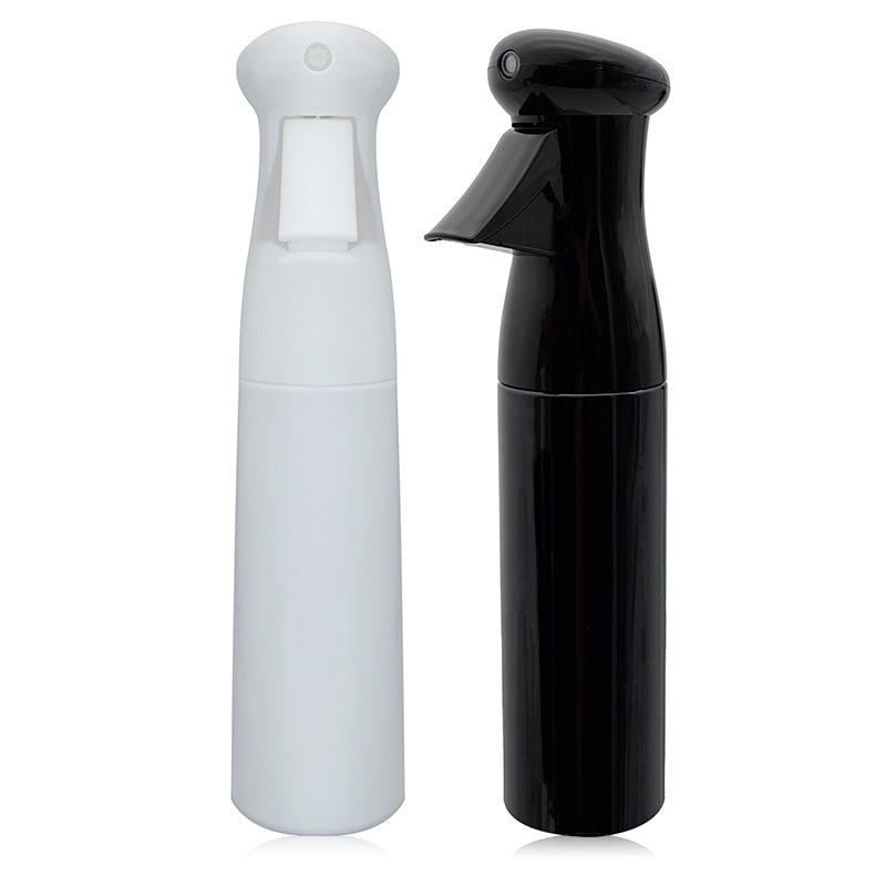 Espray de peluquería de pelo Pulverizador de alta presión botella continuo Spray regadera pelo estilista Director automática Pneumati