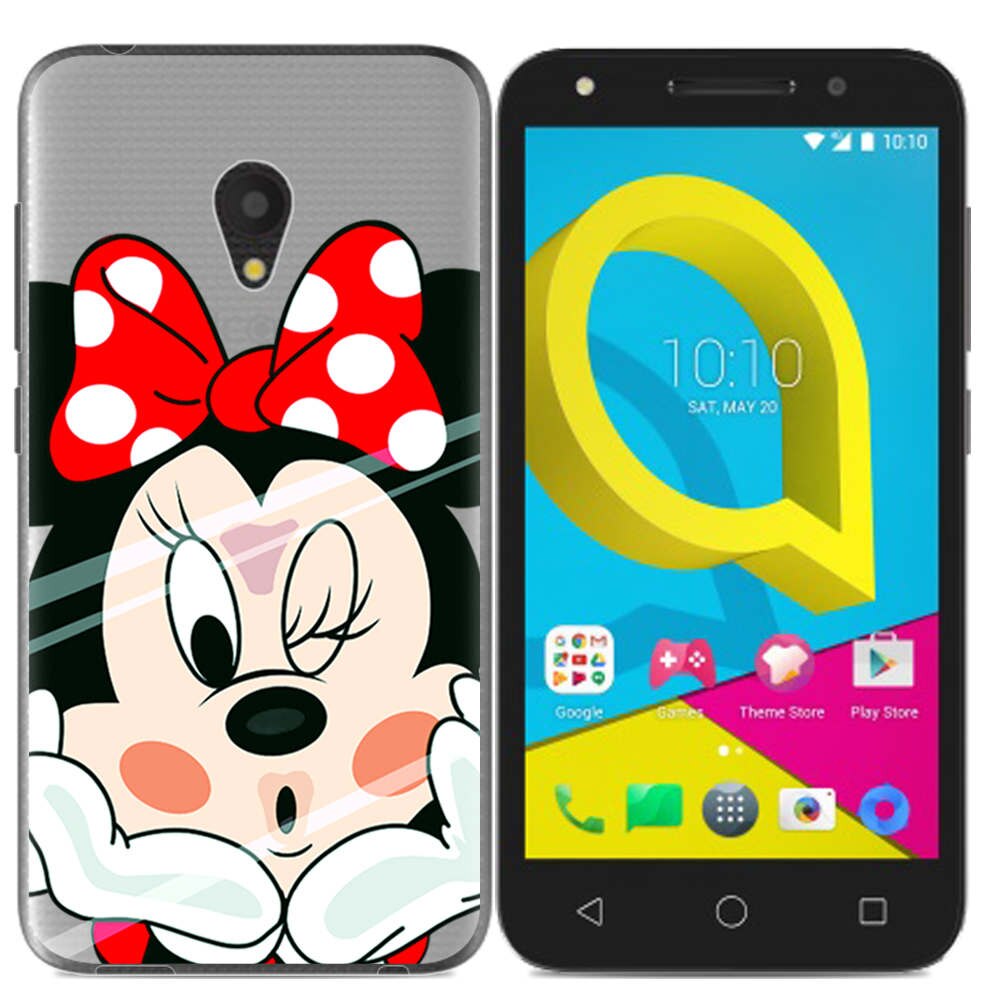 Phone Case For Alcatel U5 3G / Alcatel U5 Plus Cute Cartoon Painted TPU Soft Case Silicone Cover: 4