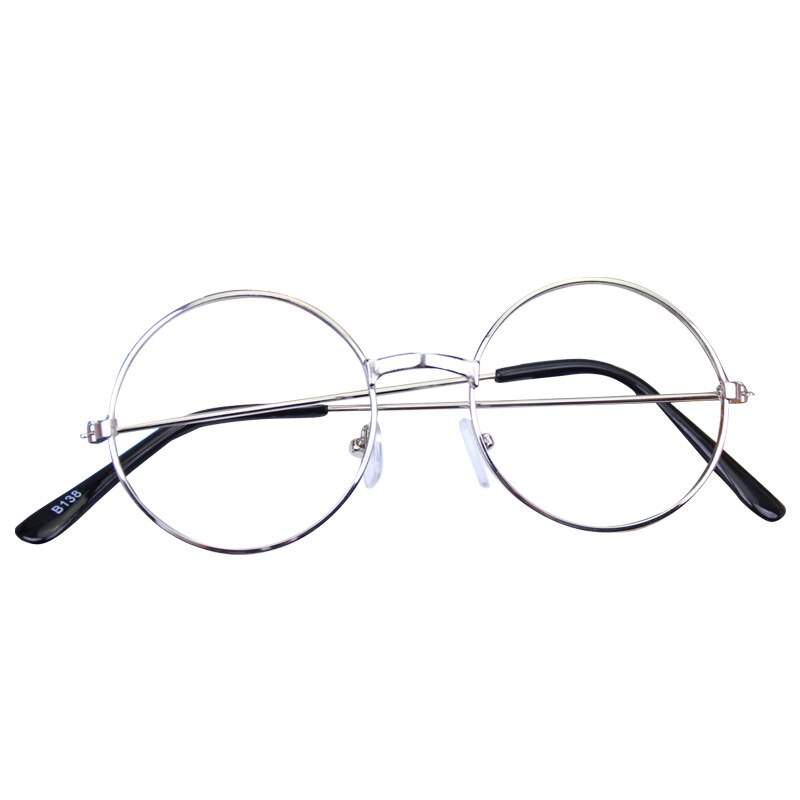 Infant Optical glasses Baby Metal Glasses frames Boys&girls Model Show Round Glasses frame Without Lens N828: Silver