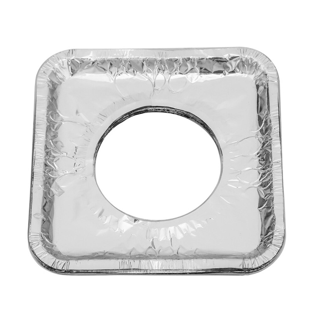 Protector de gama de 10 Uds., utensilios de cocina prácticos, derrames de comida, quemador de Gas, revestimiento cubre fogón, accesorios de cocina, baberos, papel de aluminio