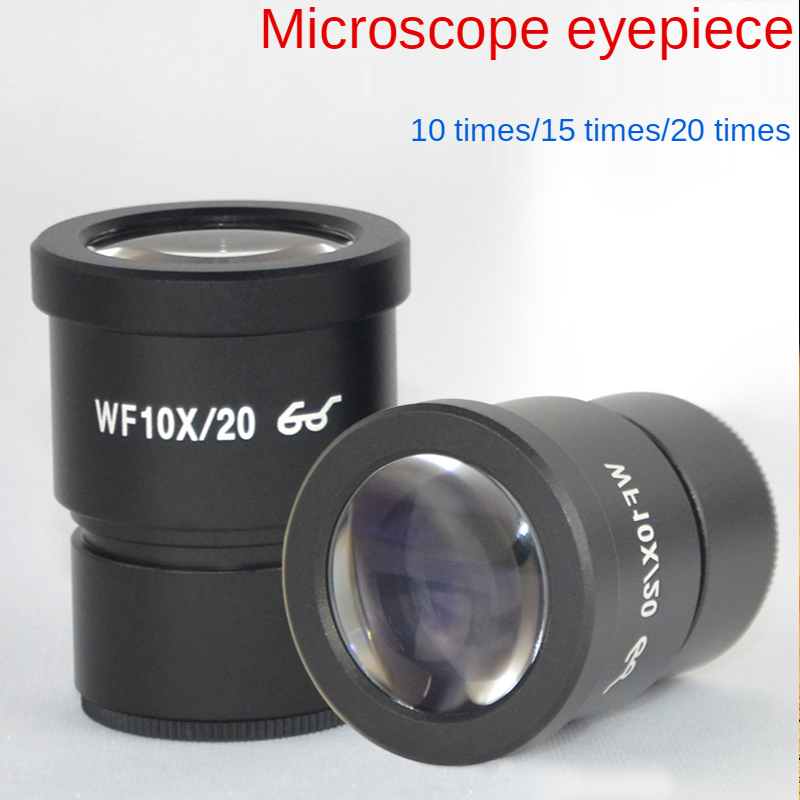 Stereo microscope eyepiece accessories WF10X/20X wide-angle eyepiece micrometer with scale eyepiece cross reticle