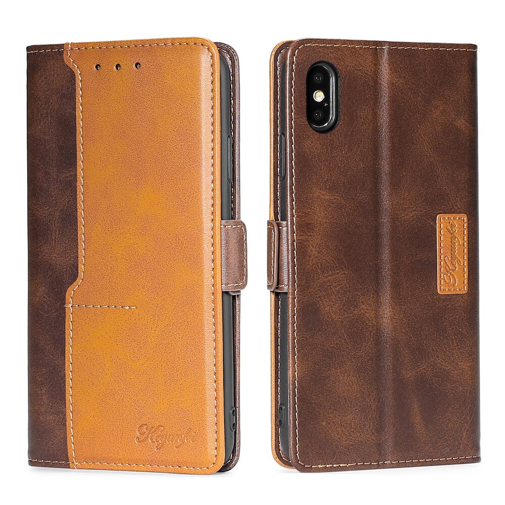 Flip leather case For on Huawei Honor 30i Magnet Wallet Book Back Case For Honor 30i LRA-LX1 Honor30i 30 i 6.3" Phone Cover Etui: light brown