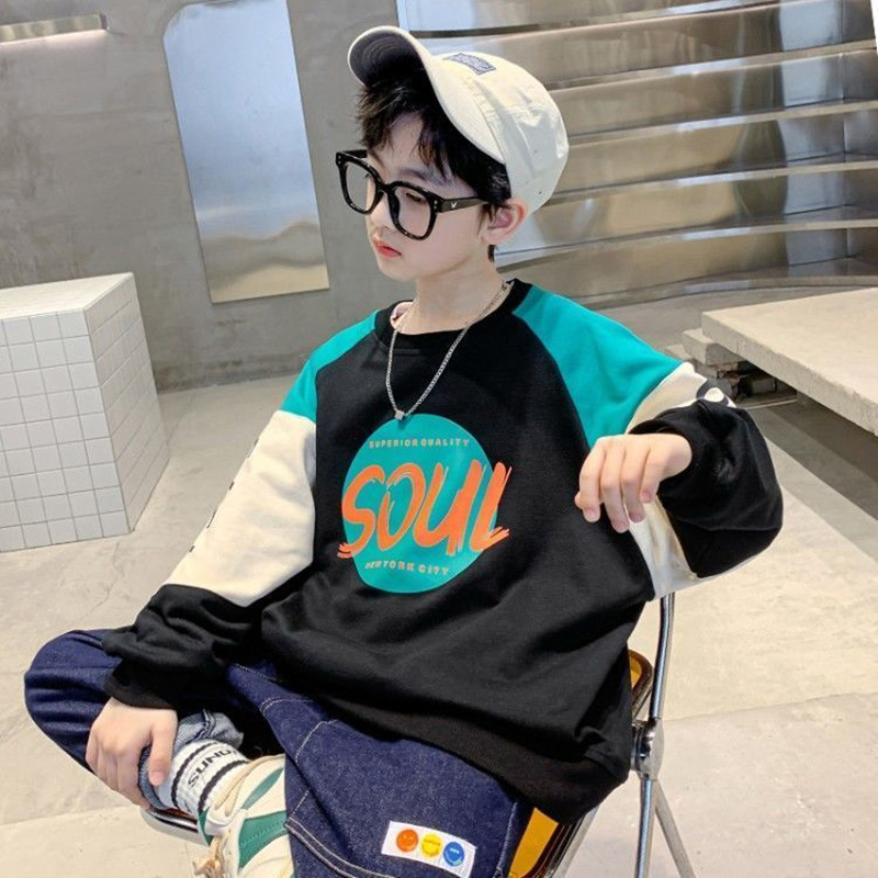 Sweat-shirt à capuche pour garçon et fille, style coréen, vêtements d&#39;extérieur pour enfants de 8, 10, 12 et 14 ans, collection printemps-automne 2022