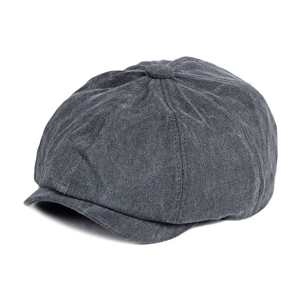 Papillon Do vieux coton, casquette de livreur, chapeau d&#39;hiver pour hommes et femmes, casquette octogonale Vintage, béret de peintre, noir, kaki, café