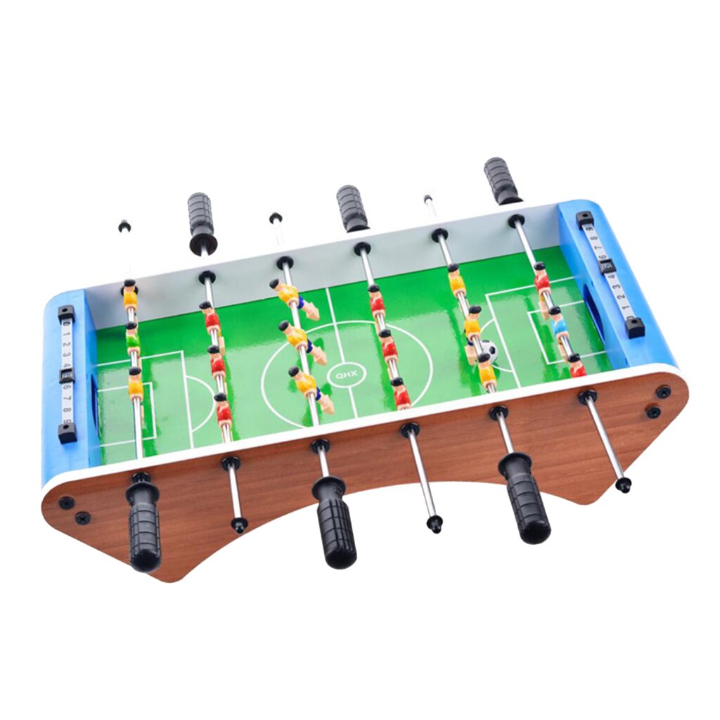Classic Table Football - 50X25X12,5cm Solid Wood Table Football Game