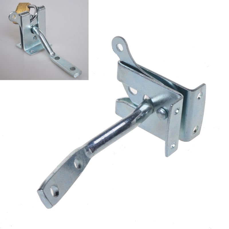 Électrolytique Porte Automatique En Acier Serrure Cadenas Loquet pour Jardin Clôture Pâturage Ferme