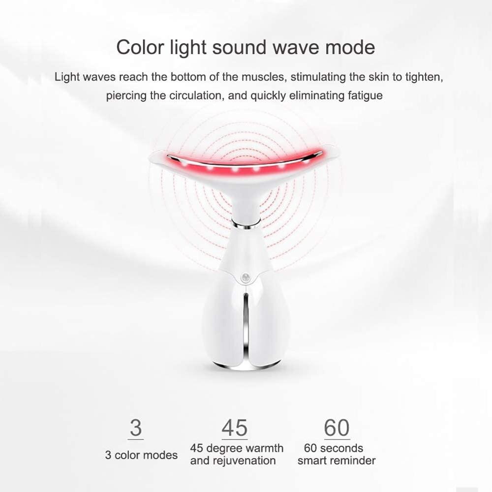 Neck Care Device Neck MassagerRemodeling Elasticity Neck Lifting Skin Tightening,Anti-wrinkle Facial Beauty Instrument