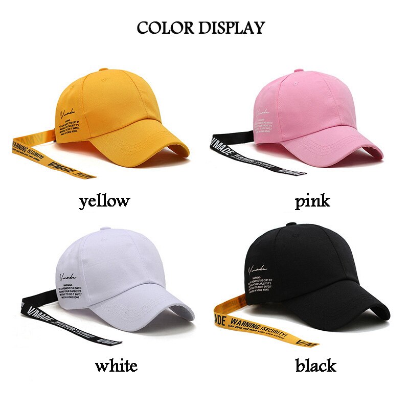 Doleft Lange Bandjes Baseball Cap Mannen Verstelbare Brief Snapback Caps Gorras De Béisbol Unisex Trucker Hoed Gorras Hombre