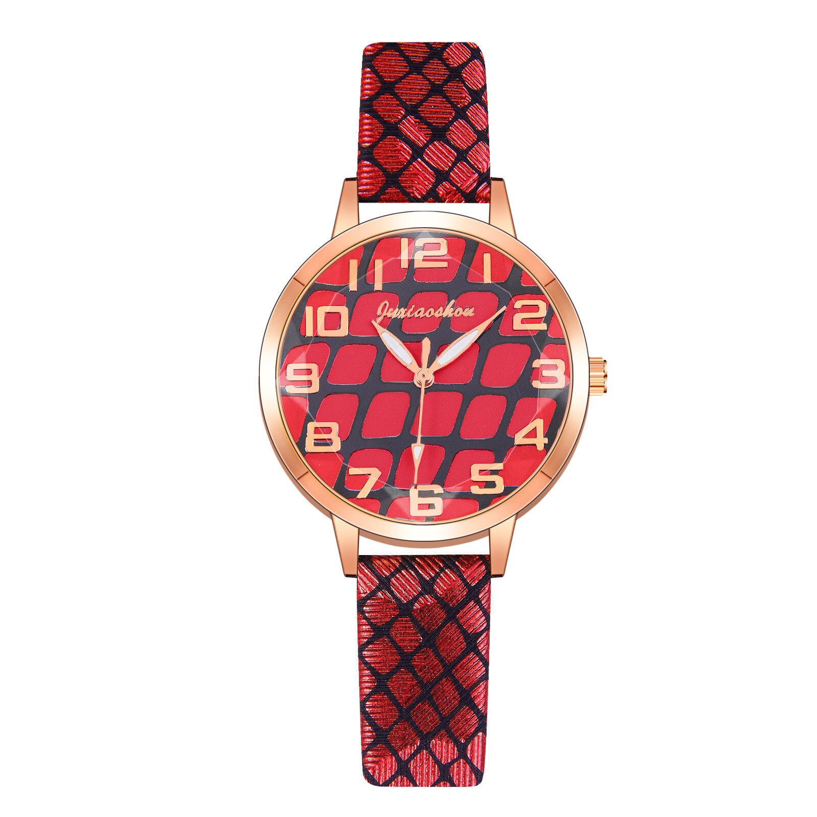 2021 gorąca sprzedaż zegarki damskie modne zegarki zegary zegarki skórzane swobodne sukienki nadgarstek kryształ Jewe Женские Часы 2021: A