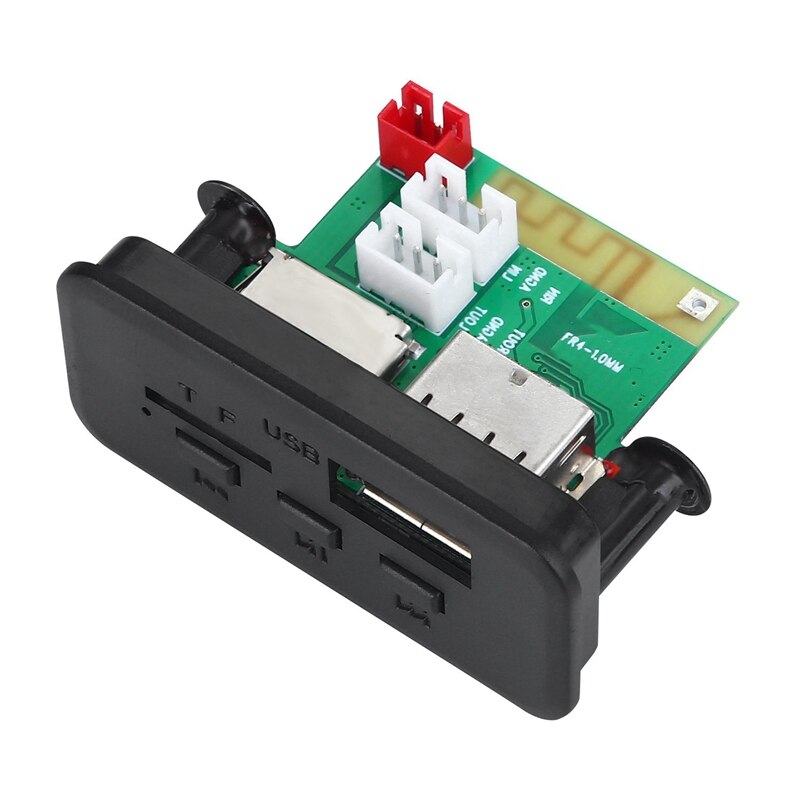 Mp3 dekoderkort bluetooth 5.0 12v bil o modul mini dc wma usb fm tf radio til bil  mp3 tilbehør