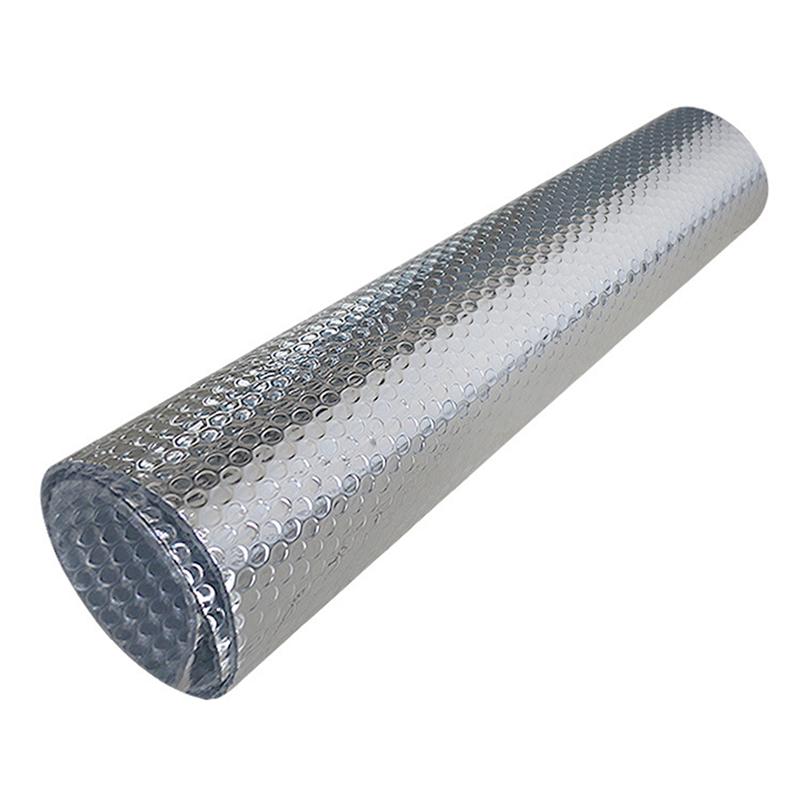 1 Roll Thick 1.2M Width Car Sunshade Aluminum Foil Cover Bubble Heat Insulation Film Roof Insulation Film For Car