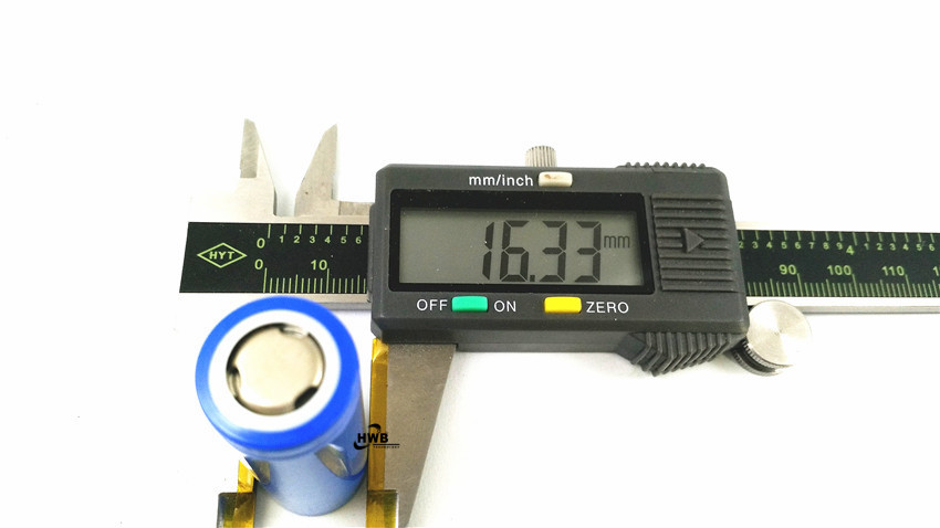 2pcs ICR 3.7v 16500 17500 rechargeable lithium ion battery li-ion cell 1200MAH for LED flashlight torch and speaker