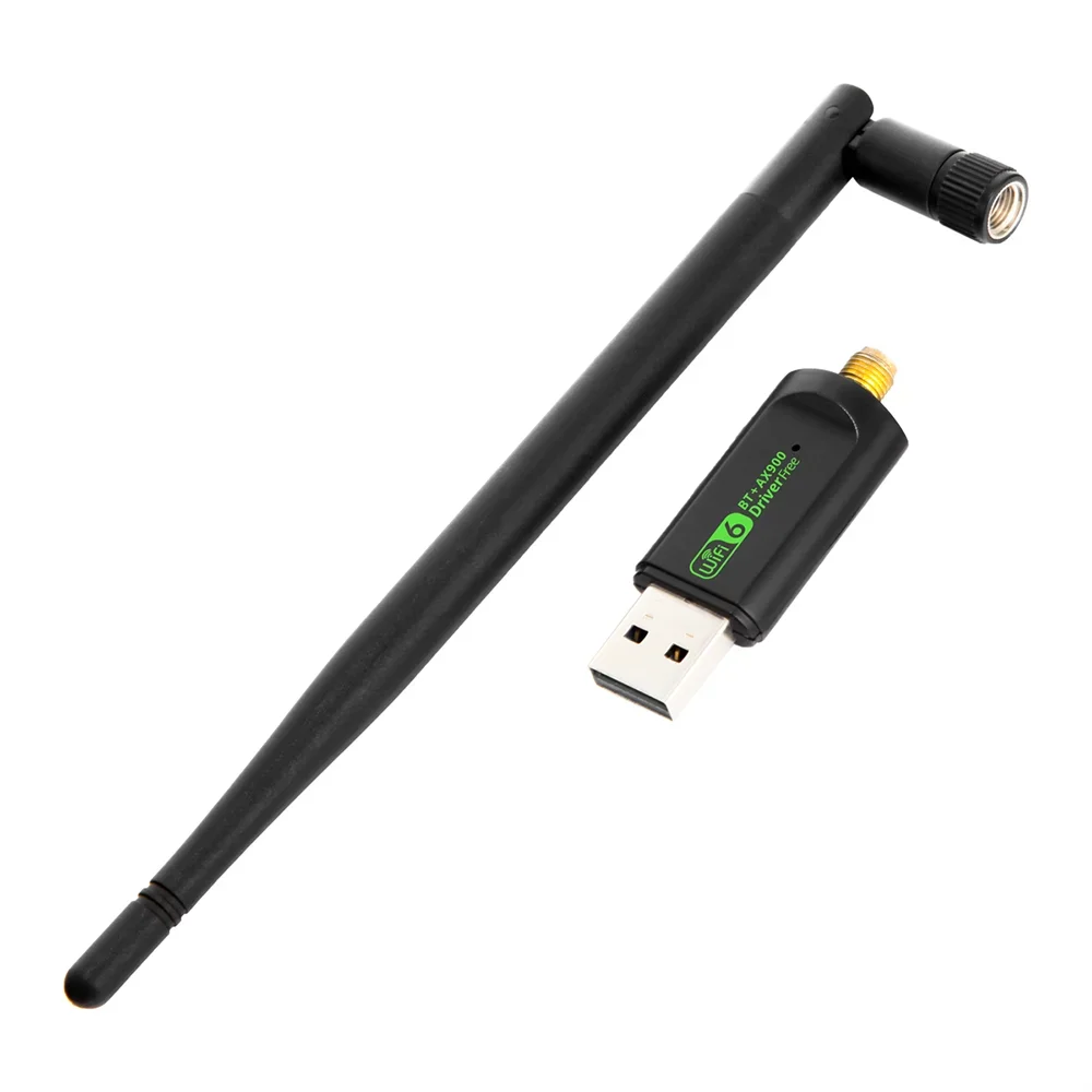 900mbps USB WIFI6E Bluetooth 5.4 AX Wifi Adapter 2 in 1 For PC BT wifi5 2.4G 5G 5dbi Dongle Usb Wireless WiFi Receiver