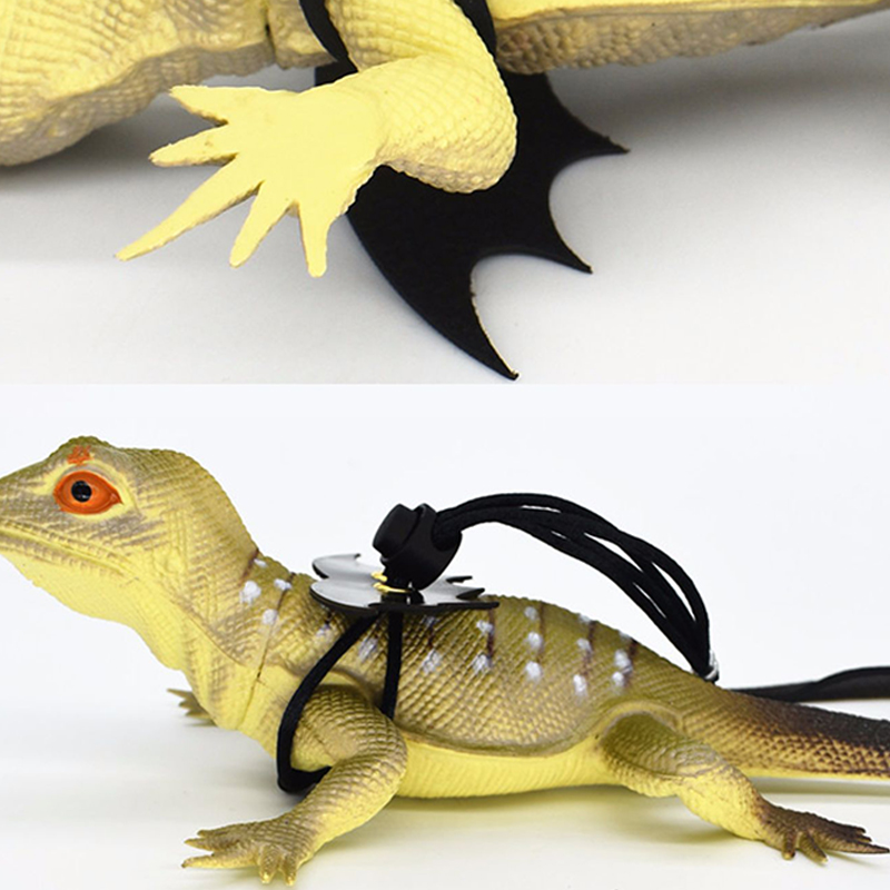 Pet Leash Lizard Towing Rope Small Squirrel Green Iguana Lion Lizard Reptile Collar Out Towing Rope To Prevent Escape Pet suppli