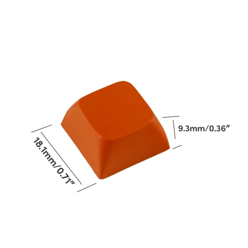 10pcs XDA2 Keycaps 1U Multi Color Pbt Keycap for Gaming Mechanical Keyboard Keycaps 1.6mm Thickness Blank Keycaps