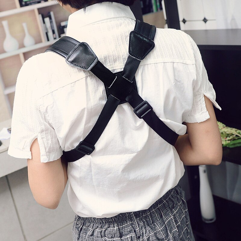 MoonEmbassy PU Schouders Alto Sax Bandjes Harness Verstelbare Saxofoon Riem Accessoires