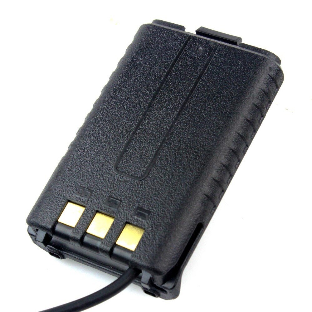 DC 12V Auto/Voertuig Lader Batterij Eliminator Voor Baofeng UV-5R UV5R Retevis RT-5R RT5R Walkie Talkie Accessoires C9011A