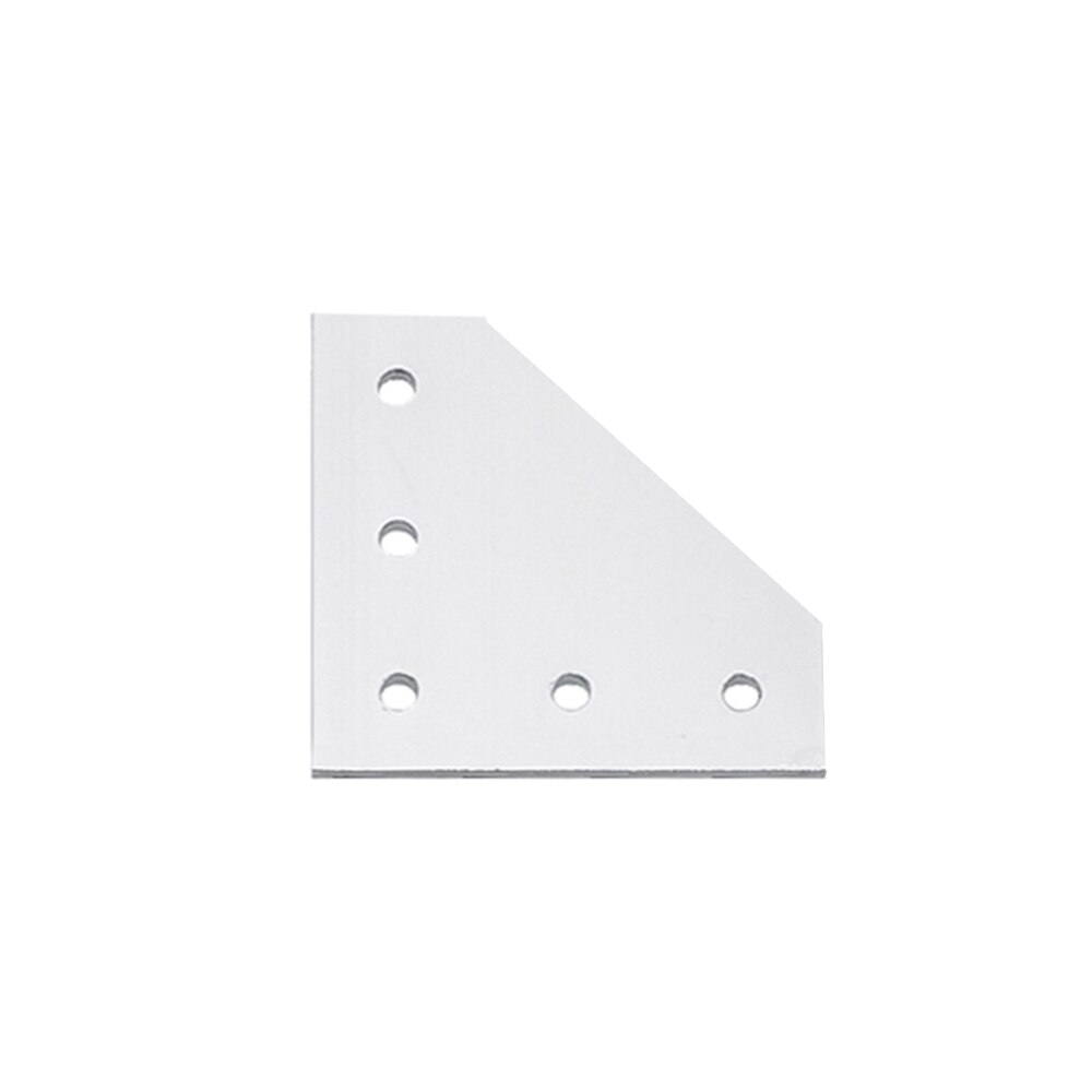 anodized 90 Degree Joining Plate with 5 OR 7 Holes For EU Standard OR 3030 Aluminum Profile Slot for Kossel DIY CNC