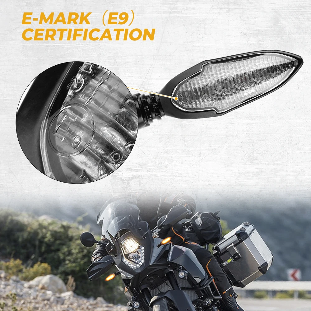 Led-blinklysblinklys til duke 390 smc /r 1290- super-adventure-lygte med e-mark fit duke 200 mototilbehør