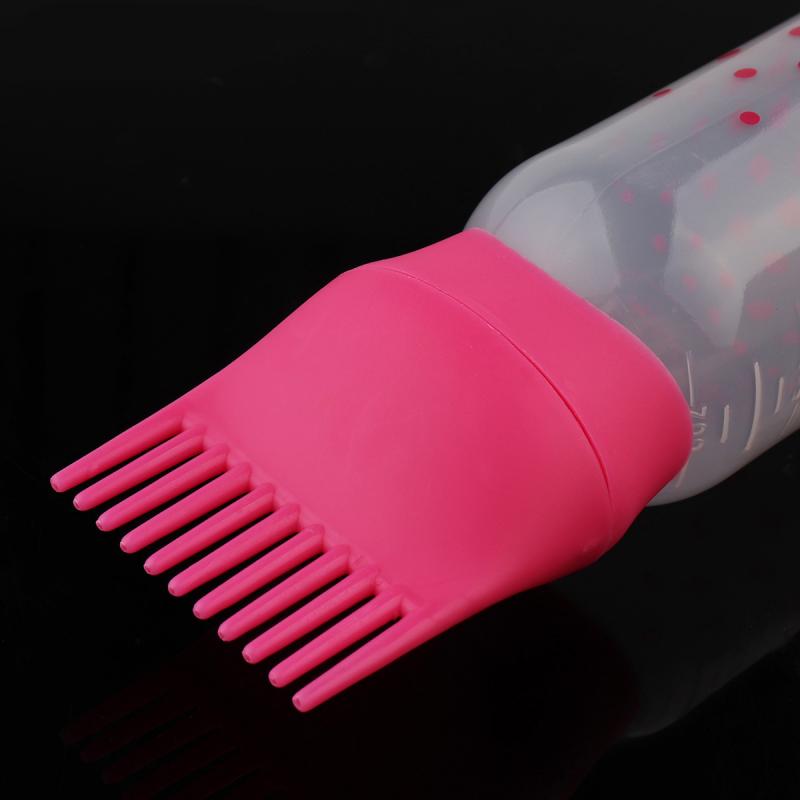 170 Ml Verven Shampoo Fles Plastic Afgestudeerd Haarverf Fles Hervulbare Salon Haar Verven Stomerij Flessen Styling Tool