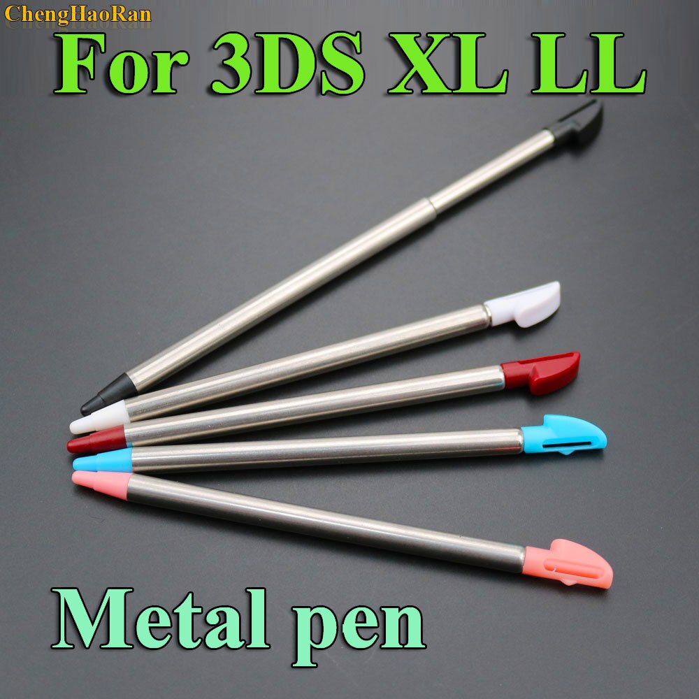 ChengHaoRan-lápiz táctil de pantalla para NDSL, accesorios de juego para NDSi, MetalTouch, 2DS, XL, LL, , 3DS, LL, XL, 100 Uds.,: A For 3DS XL LL