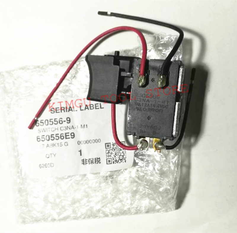 Switch for MAKITA 650556-9 6505569 8280D 6280D 6270D 6260D 8280DWPE 8270DWPE 6280DWPE3 6280DWPE 6270DWPE 6260DWPE SWICTH