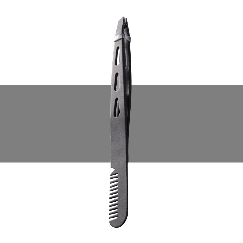 1PC Eyebrow Tweezers Eyelash Extension Sticker Volume Tweezers Bulk Accessories Stainless Steel Lash Tweezer Makeup Tools: 9