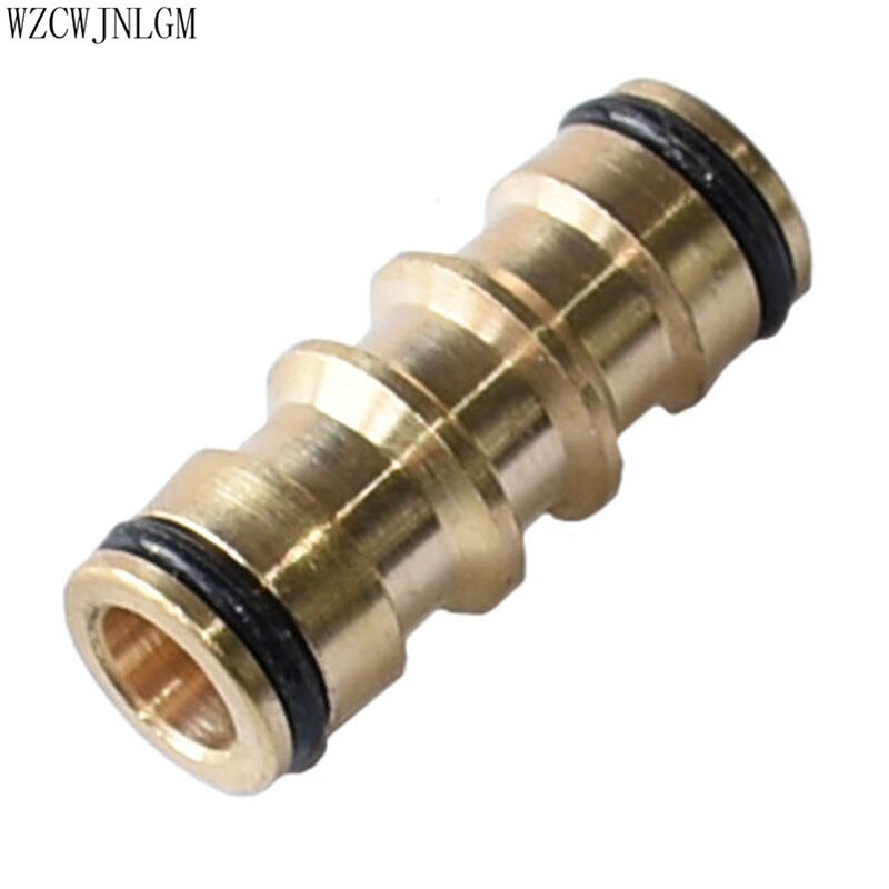 Puutarhakastelu messinki kaksisuuntainen pikaliitin letku huoltotyökalu adapteri puutarhakastelu 5/8 " liitin 1 kpl