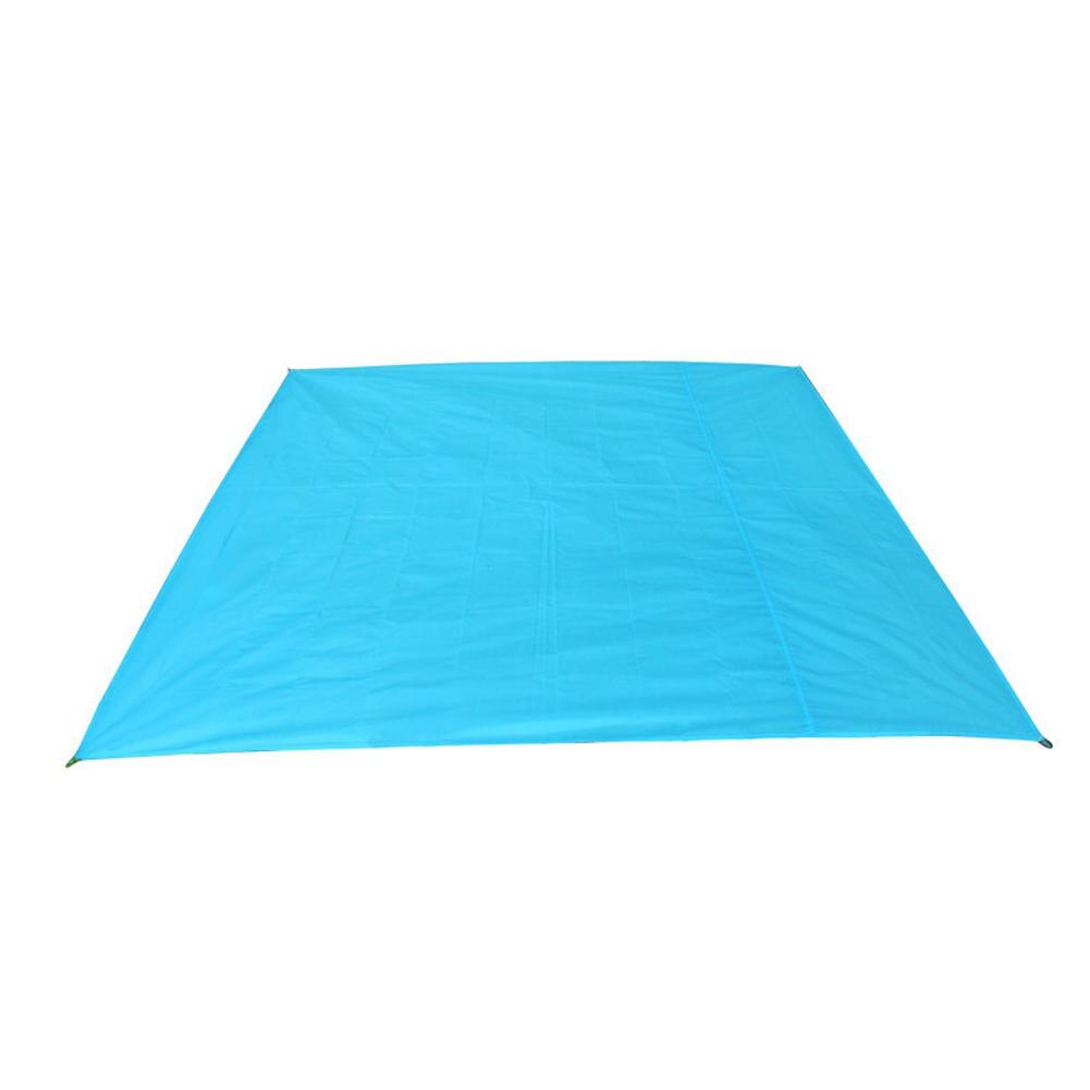 Tarp Luchtbed Waterdichte Outdoor Picknick Strand Camping Mat Dekzeil Bay Play Matten Plaid Deken: Blue / 210x150cm