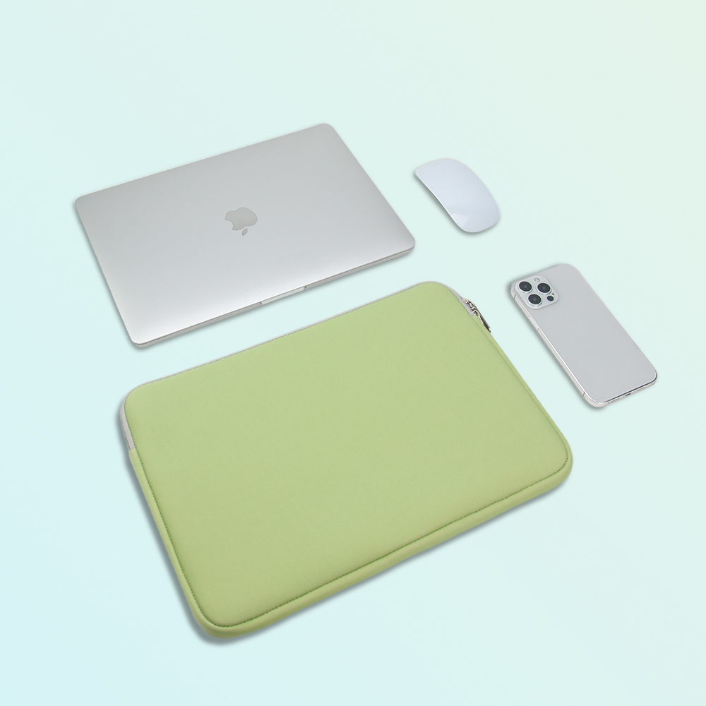 Laptoptas Sleeve Case 13 14 15 16 Inch Computer Case Voor MacBook Air 13.3 Case Xiaomi Lenovo Dell Asus Huawei HP Beschermende Tas: 12" / Army Green