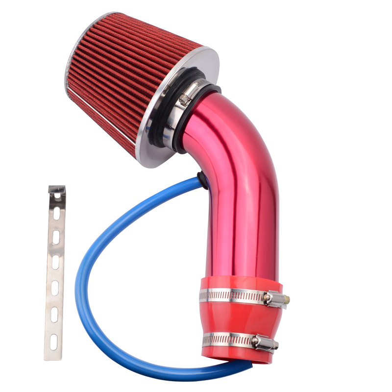 SPEEDWOW Alumimum 3 ''75mm Auto Cold Air Intake System Turbo Inductie Buis + Cone Luchtfilter