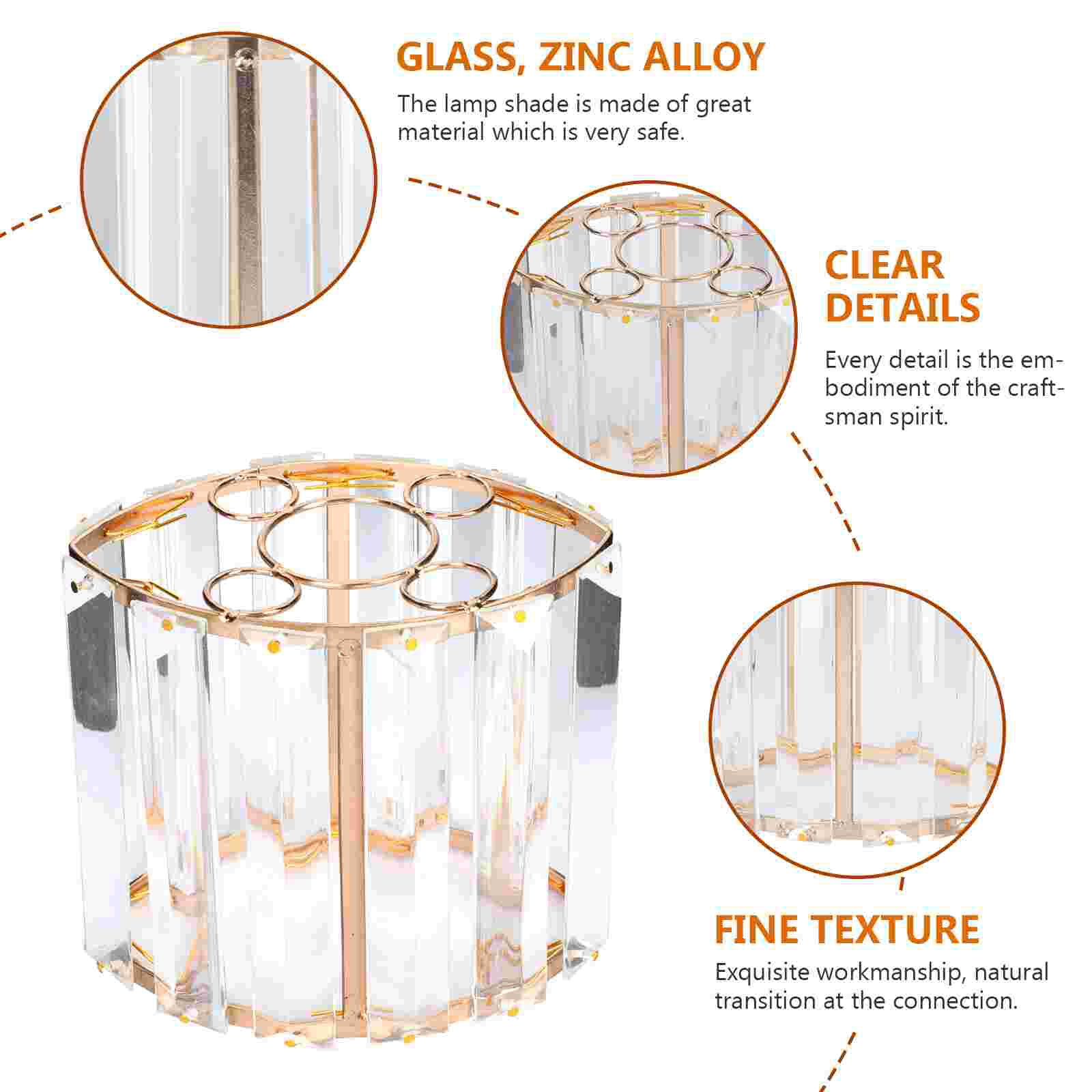 3pcs Stylish Ceiling Light Cover Ceiling Light Protector Square Lampshade